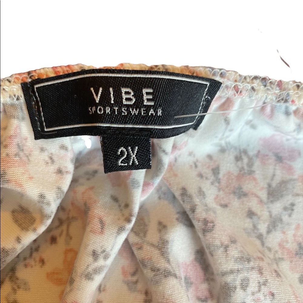 Vibe Sportswear Long Sleeve Floral Dress - Picture 8 of 13